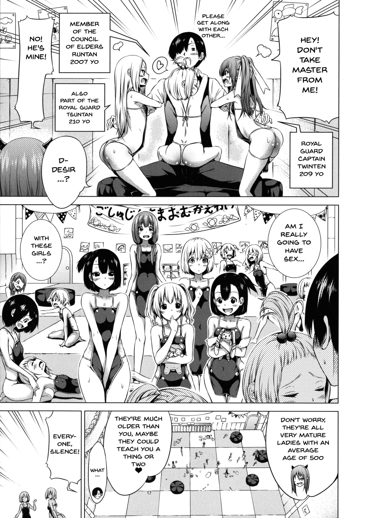 Hentai Manga Comic-Other World Harem Paradise Second Part-Chapter 3-4